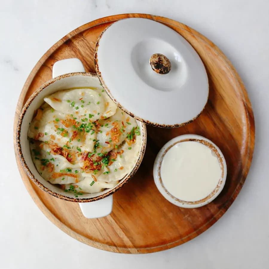 Vareniki with Potato & Mushroom